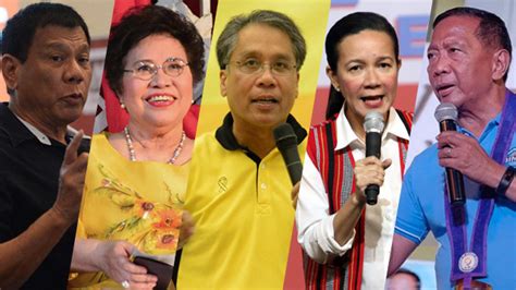 2016 presidential election philippines candidates list|IFES Election Guide .